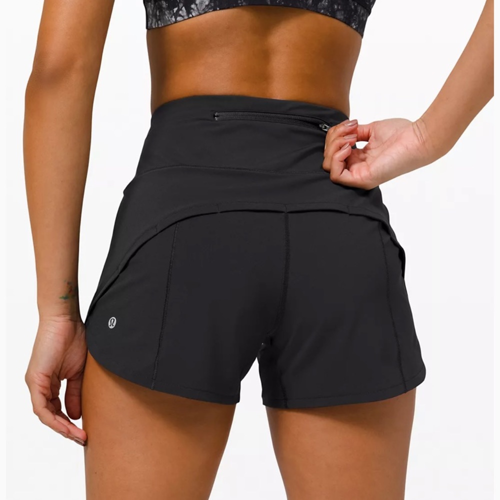 Lululemon speed up short long 4”